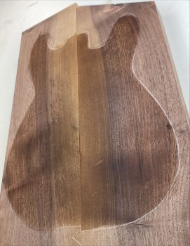 Body European Walnut AA, Unique-Piece #022